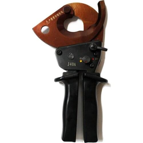J40A Ratchet Type Manual Ratchet Cable Cutter Cable Cutter Mechanical Cable Cutter Can Be Operated with One Hand