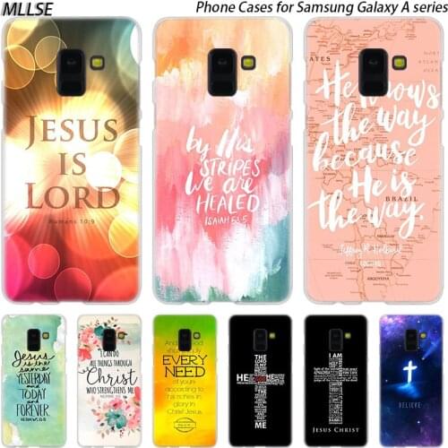 Bible verse Philippians Jesus Christ Christian Hard Case for Samsung Galaxy A10 A20 A30 A40 A50 A70 A20E A2 CORE M10 M20 M30