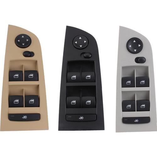 1pcs Front Left Master Electric Window Lifter Control Switch For 2004-2013 3 Series BMW E90 E91 M Car Accessories