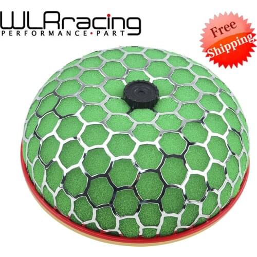 1pc Green Sponge Air Filter 80mm / 100mm Universal Mushroom Head Shape High Flow Car Sponge Air Filter Accessories Parts