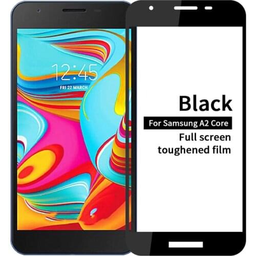 10PCS/Lot 3D Tempered Glass For Samsung Galaxy A2 Core Full Cover 9H film Screen Protector For Samsung Galaxy A2 Core SM-A260F