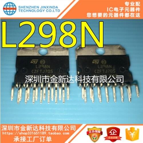 100% New&original L298 L298N ZIP-15 , In Stock
