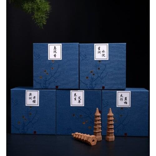 20Pcs/Box Tower Backflow Incense Cones Burning Time About 30 Minutes