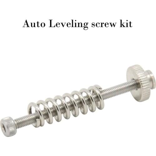 3pcs 3D Printer M3*40 stainless steel Auto Leveling screw kit leveling springs leveling knobs for 3d printers heatbed parts