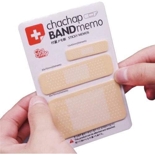 1 pcs Cute Kawaii Memo Pad Plaids and lines Note Sticky Paper Stationery Planner Stickers Notepads Office School Supplies