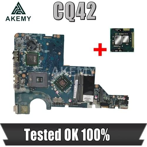Akemy Mainboard 605140-001 DA0AX3MB6C2 for HP CQ42 G42 CQ62 G62 "GRADE A" laptop motherboard