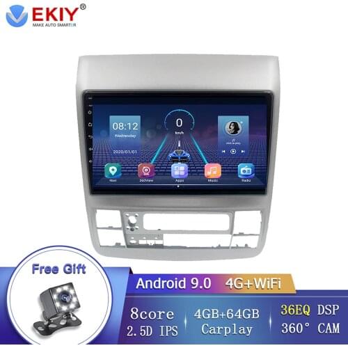EKIY 9.0'' Car Radio For Toyota alphard 2002-2007 Android 9.0 36EQ 360 Camera Multimedia video Auto Stereo Navi GPS Carplay