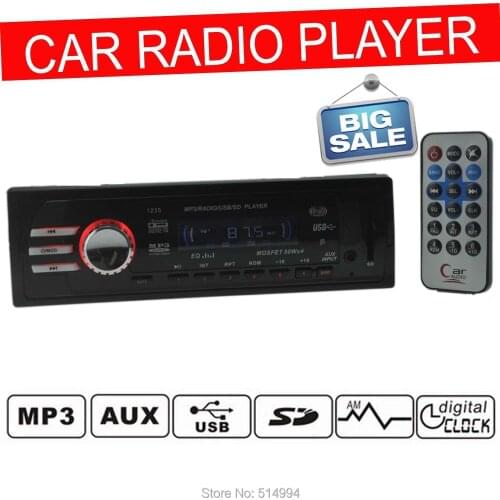 2015 New arrival!car radio audio player,USB SD AUX IN, 12V 1 din car audio,car stereo mp3 remote control ,free shipping