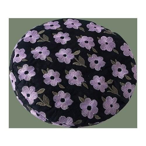 Beret women Winter Navy Hat Cotton Octagonal Cap Print Fashion Party British Hat Warm Beret
