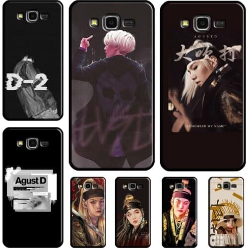 Agust D suga king Case For Samsung Galaxy J5 J7 J1 J3 2016 A5 A3 2017 J4 J6 J8 A7 A9 A6 A8 Plus 2018 Cover