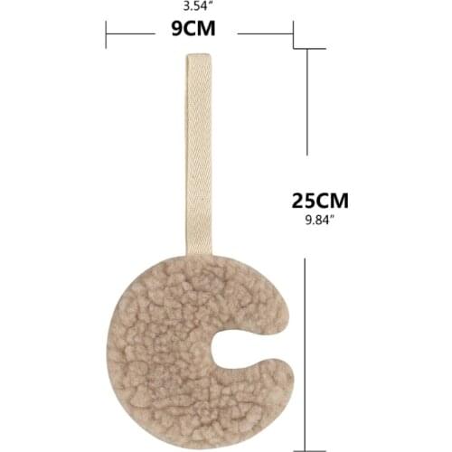 Baby Pacifier Chain Pendant Soft Cotton Plush Moon Soother Dummy Nipple Holder Newborn Infants Teething Nursing Toys