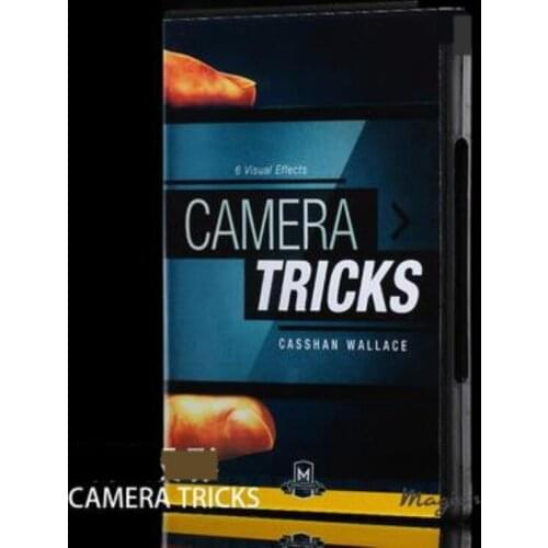 Camera Tricks by Casshan Wallace (DVD and Gimmicks),Stage Magic,Close up,Card Magic,Fun,Illusion,Mentalism,Comedy,Magia Toys