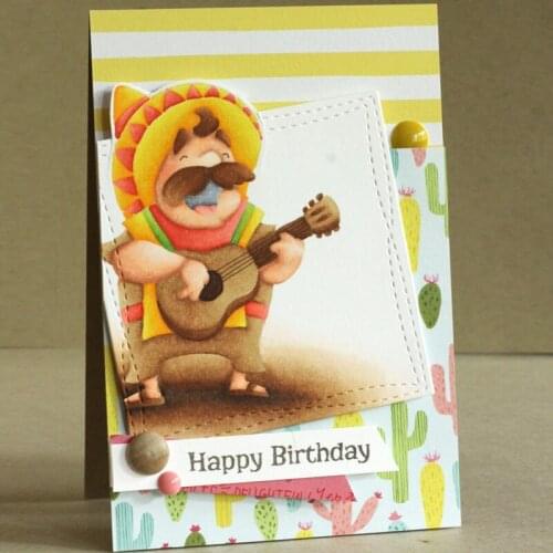 HOLA! Mi Amigo&Musician Clear Stamps for DIY Scrapbooking Craft Making Decoration Transparent Stempels New Silicone Seal