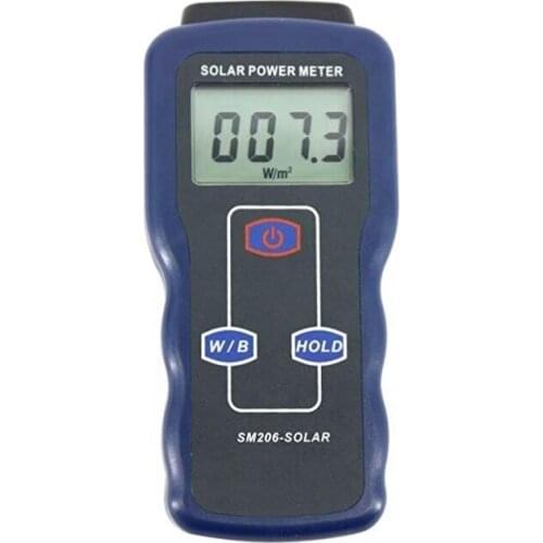 MREAY SM206 Solar Power Meter Radiation Light Tester With Data Hold