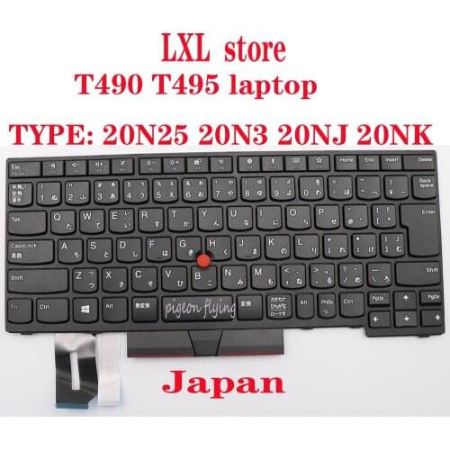 CM89 for lenovo T490 T495 laptop keyboard Japan 20N25 20N3 20NJ 20NK FRU 01YP510 01YP430 01YP350 01YP270 P/N: SN20P33060 100%OK