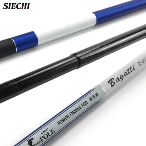 New Carbon Fiber Stream Fishing Rod Telescopic Carp Hand Pole Feeder Ultra Light 2/3.6/4.5/5.4/6.3/7.2m Tackles