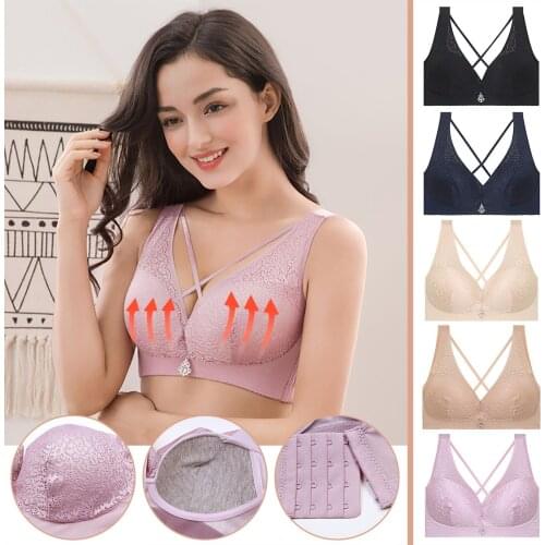 New Half Cup Bra Lace Push Up Bra Womens Stretch Plus Size Sports Bra Underwear Yoga Hollow Out Bra Intimates Sexy Lingerie New
