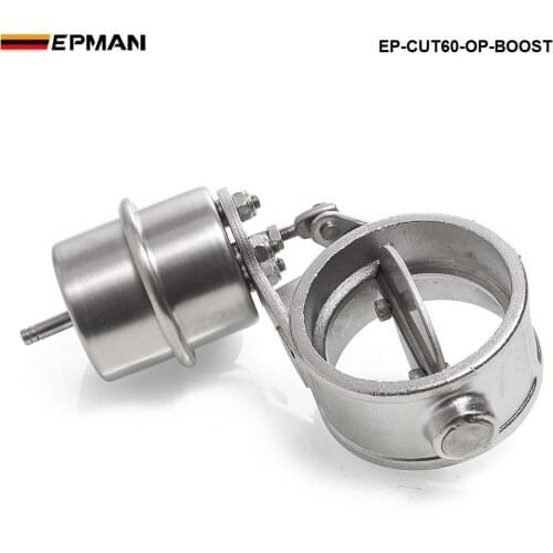 NEW Boost Activated Exhaust Cutout / Dump 60MM Open Style Pressure: about 1 BAR For BMW f10 EP-CUT60-OP-BOOST
