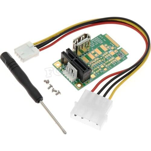 Mini PCIe to PCI express 1x Slot Adapter card production test PCI-e 4x 8x 16x Card