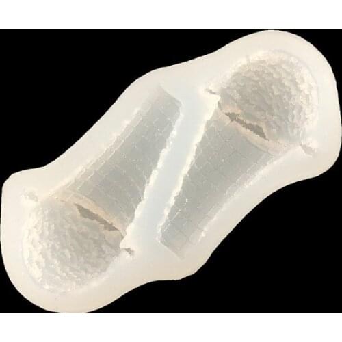 Sweet Barrel Crystal Drop Glue Mold Aromatherapy Gypsum Super Light Clay Mold