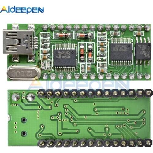 WT588D-U WT588D-U-32M 5V Mini Voice Control Board USB Interface Sound Controller Module 32M DC 2.8V 5.5V
