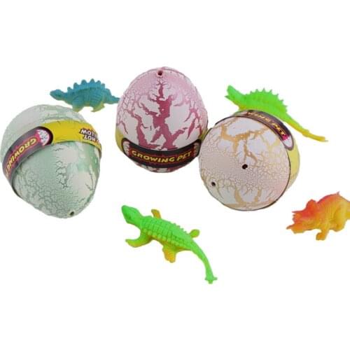 Creative Novel water Growing toys Hatching Inflation Dinosaur egg toys model Magic Dinosaur children toy Brinquedos kid toys