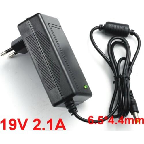 1PCS 19V 2.1A Adapter Power Supply EU plug For LG LCD Monitor 27EA33 E1948SX E1951S E1951T E2051S E2251VQ E2351VRT