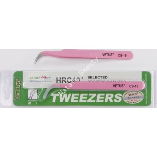 10 pcs/lot High Precision Professional Eyelash Extension Tweezers Tools Lashes Pinzas Cejas Stainless Pincet CS