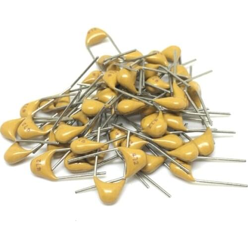100pcs/lot Multilayer ceramic capacitor 472 50V 4.7nF 472M DIP P=5.08mm