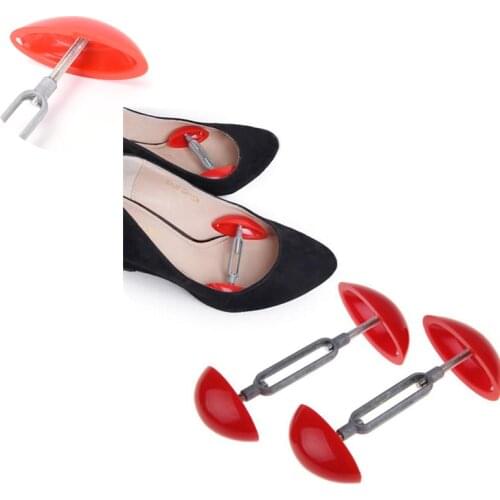 New Adjustable Women Shoes stretch Mini ABS+ Aluminum Shoe Stretchers shoes achieve perfect fit Shoe Trees Expander 2pcs