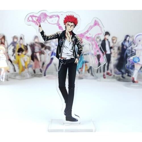 Anime K K-project KK Fushimi Saruhiko Yata Misaki Acrylic Stand Figure Desktop Decoration Collection Model Toy Doll Gifts