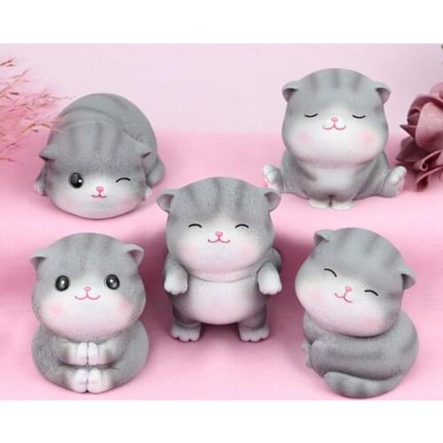Car Interior Can Be Cute Kitten Decoration Personality Model Animation Mini Doll Car Interior Accessories Interior Accessories