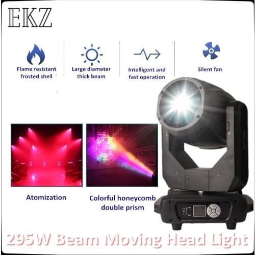 Fast Shipping Bulb Beam 295W Light Moving Head Stage Effect Light Suitable For DJ Disco Light Home Entertainment Party Bar