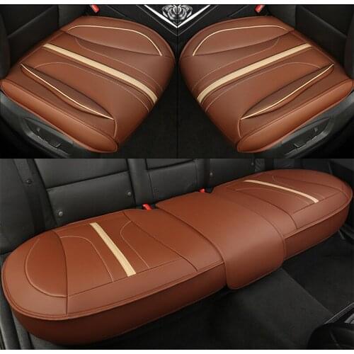 Black Luxury Leather car seat cover set for Dodge Avenger Caravan Charger challenger Dart durango Journey viper 5seats Car Model