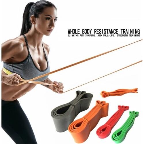 Unisex Resistance Band Exercise Elastic Rubber String Band Workout Loop Strength Pilates Fitness Equipment Training Expander