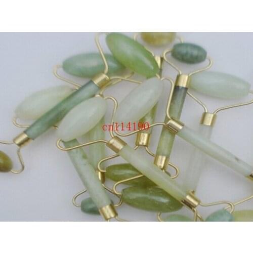 50pcs/lot Hot sale Natual jade body massage hot stone face back massage plate SPA