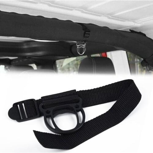 Clothes Hook 1Pcs For Jeep Wrangler JK JL Unlimited Black Accessories Practical