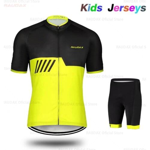 2020 New Children Pro Team Cycling Jerseys Bicycle Maillot Breathable Ropa Ciclismo Kids Short Sleeve Quick Dry Bike Clothing