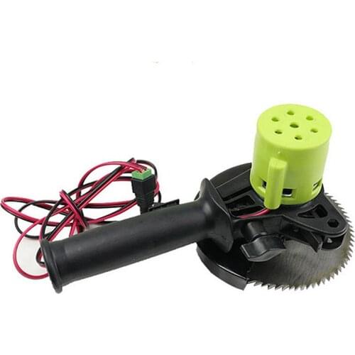 DIY High-power DC motor cutting saw 12-24V DC Electric motor Garden fruit tree pruning weeding scissors mini table saw,F20033
