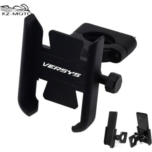 GPS Handlebar Phone Stand Bracket For KASAWAKI VERSYS 650 1000 Versys650 Versys1000 Motorcycle CNC Mirror Mobile Phone Holder