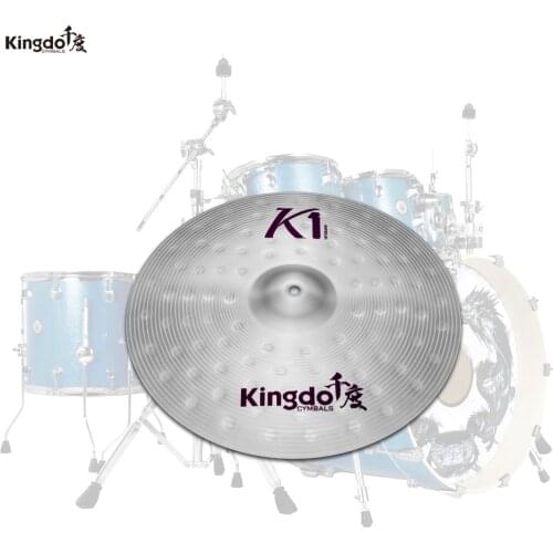 Kingdo 2020 new series practice cymbal cheap alloy 8"splash cymbal for drum set