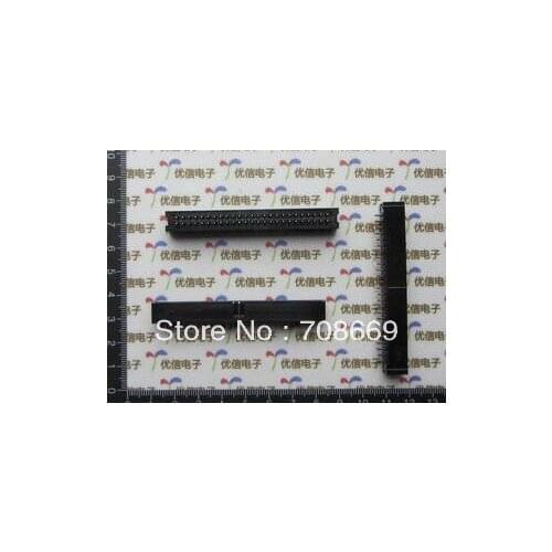 20PCS DC3 50 Pin Shrouded Male Header Connector 2.54mm