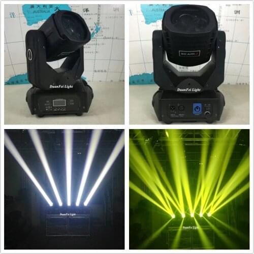 6PCS Stage Dj Light Lyre Rgbw Beamer 4x25w Super Beam Moving Head Led