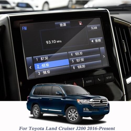 9Inch For Toyota Land Crusier J200 2016-Present Car Styling GPS Film Navigation Screen Glass Protective Film Control LCD Screen