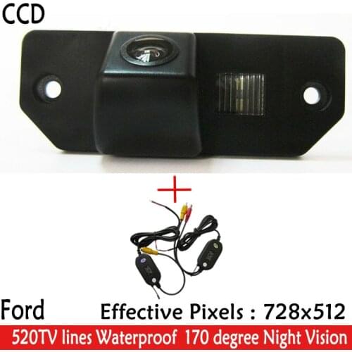 Wireless Car Rear view camera Parking Camera Night Version170 Reverse HD CCD Camera for FORD FOCUS SEDAN (3Carriages) Ford C-max