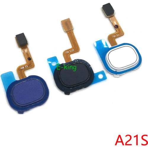 For Samsung Galaxy A21S A217 Fingerprint Reader Touch ID Sensor Return Key Home Button Flex Cable