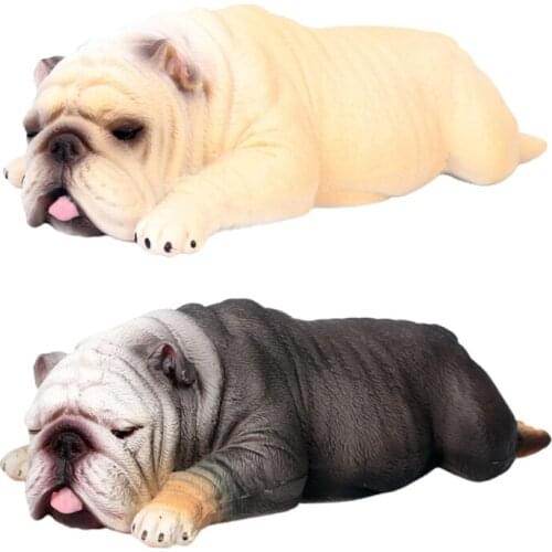 Environmentally Friendly and Non Toxic Bulldogs Toys Made by Plastic Durable Not Easy to Be Broken Kids Best Accompanies