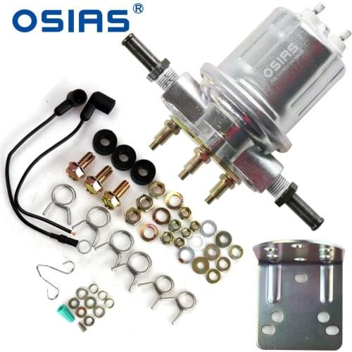 OSIAS Electric Fuel Pump Pump with 1/4" NPT Inlet and Outlet FD0002 E8470 FOR Chevrolet 1973-1977