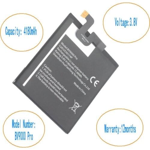 ISkyamS 10pcs/lot 4180mAh U536174P BV9000 Battery For Blackview BV9000 Pro BV9000pro Smart Mobile Phone Battery