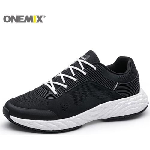 ONEMIX running shoes for men marathon rebound 58 energy drop high-tech elastic flexible midsole Anti-skid outsol sneakers